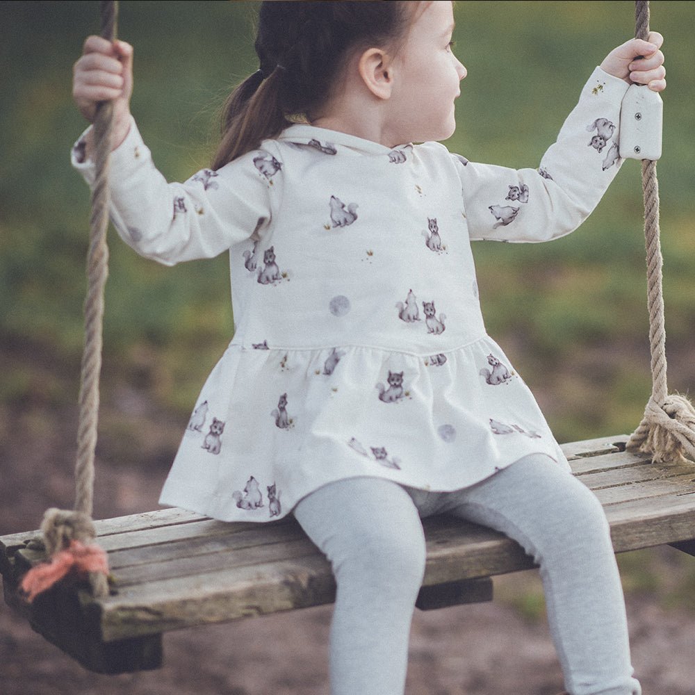 Luna Lupus hell (Wolf) | Jersey & French Terry (BIO)