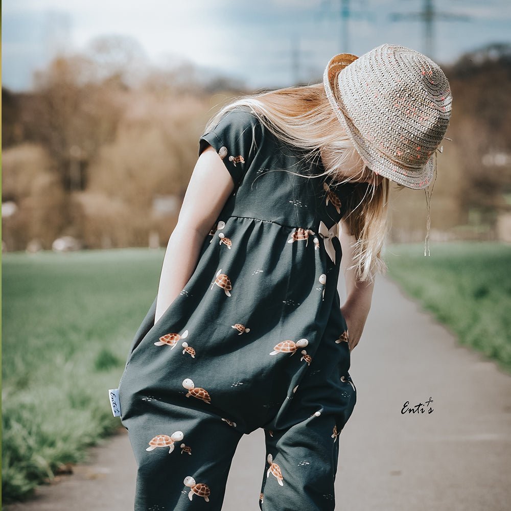 Mara die Weise dunkel (Schildkröte) | Jersey & French Terry (BIO)