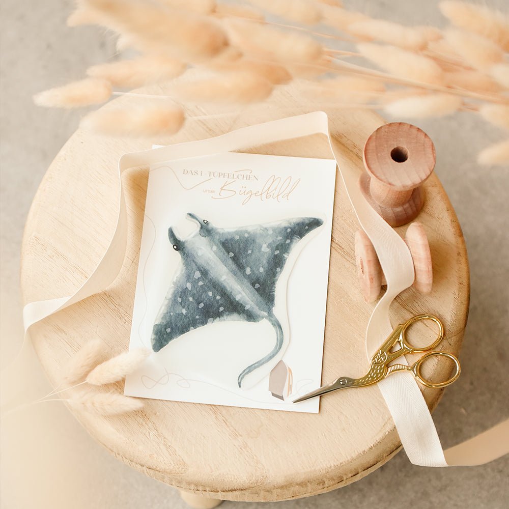 Bügelbild | Maui (Rochen)