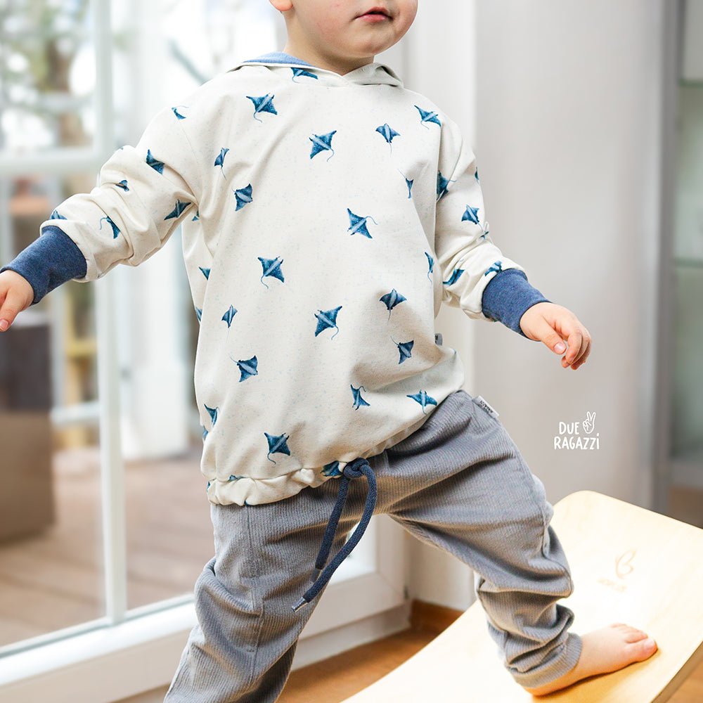 Maui Manta hell (Rochen) | Jersey & French Terry (BIO)