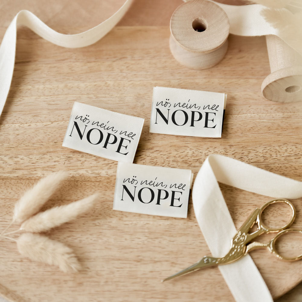 Weblabel | Nö nein nee nope