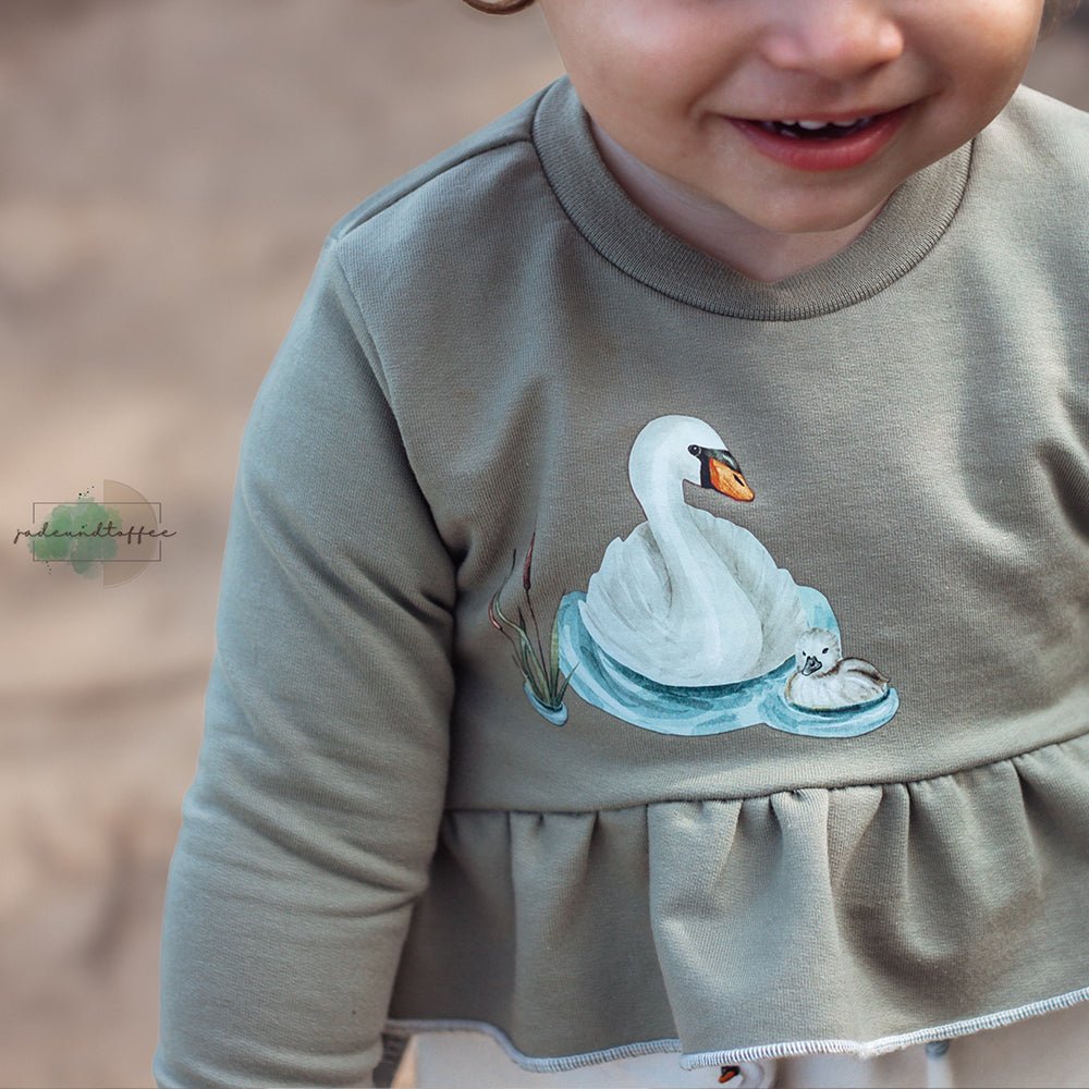 Bügelbild | Odette von Schwan