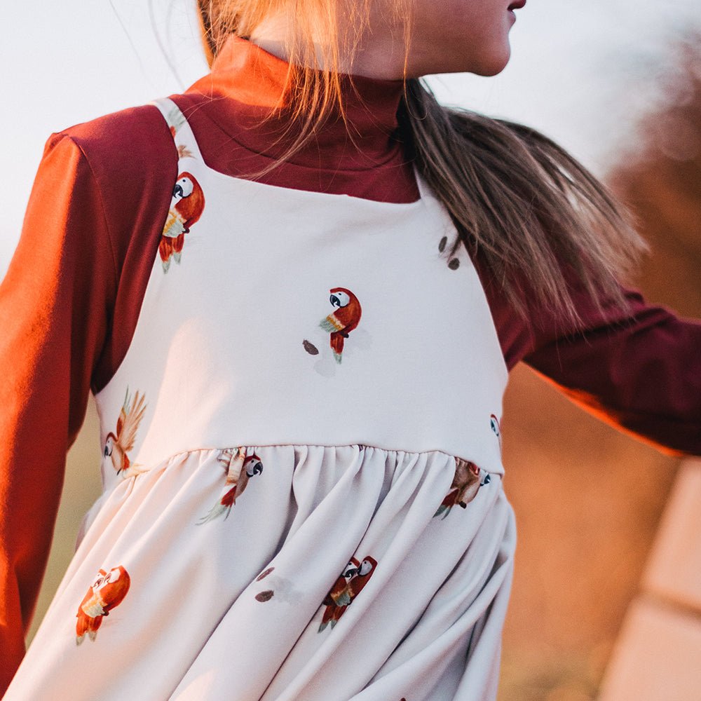 Piet Plapperschnabel hell (Papagei) | Jersey  &  French Terry (BIO)