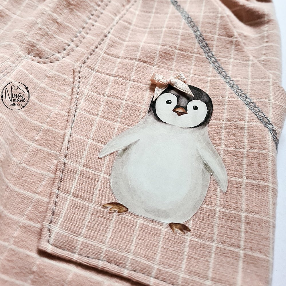 Bügelbild | kleiner Plitsch (Pinguin)