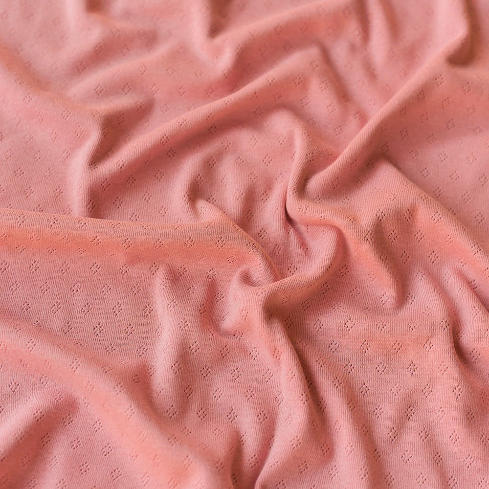 Pointelle-Strick | Lachs