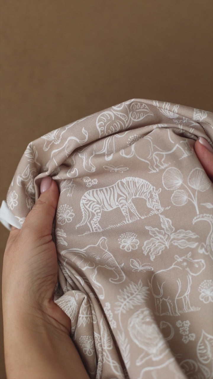 Safarimania dunkel  | Jersey & French Terry (BIO)