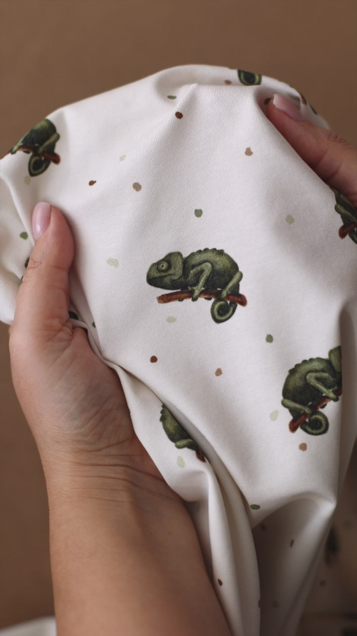 Karla die Kunterbunte hell (Chamäleon) | Jersey & French Terry (BIO)