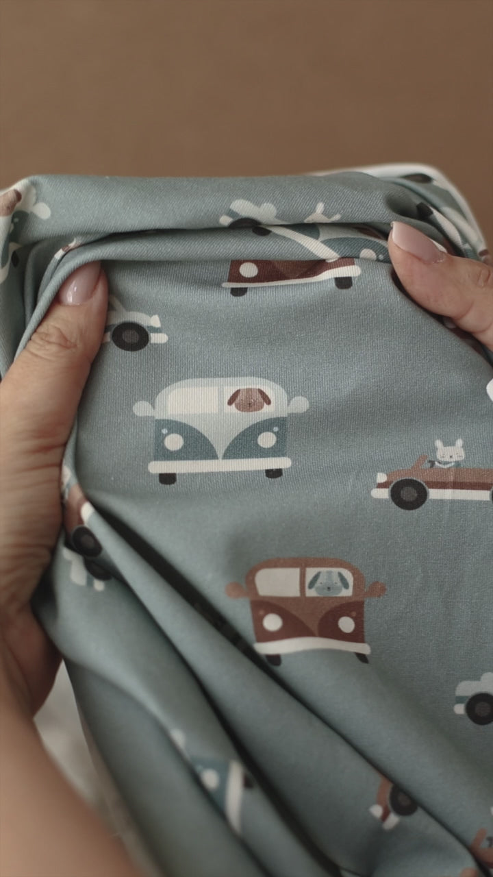 Little Traffic Blue | Jersey & French Terry (BIO)