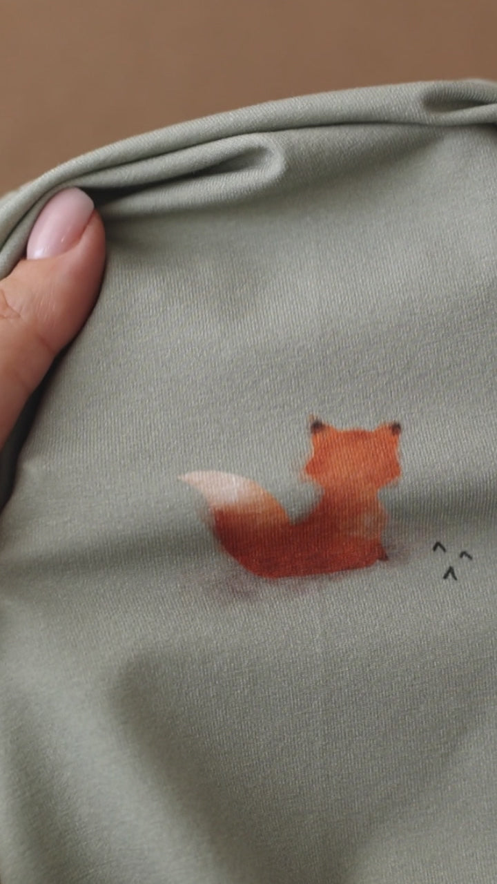 Rosti das Schlitzohr dunkel (Fuchs) |  Jersey & French Terry (BIO)