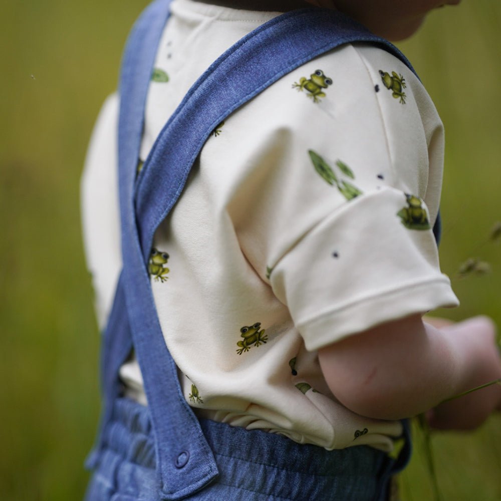 Quentin der Quakige hell (Frosch) | Jersey  &  French Terry (BIO)