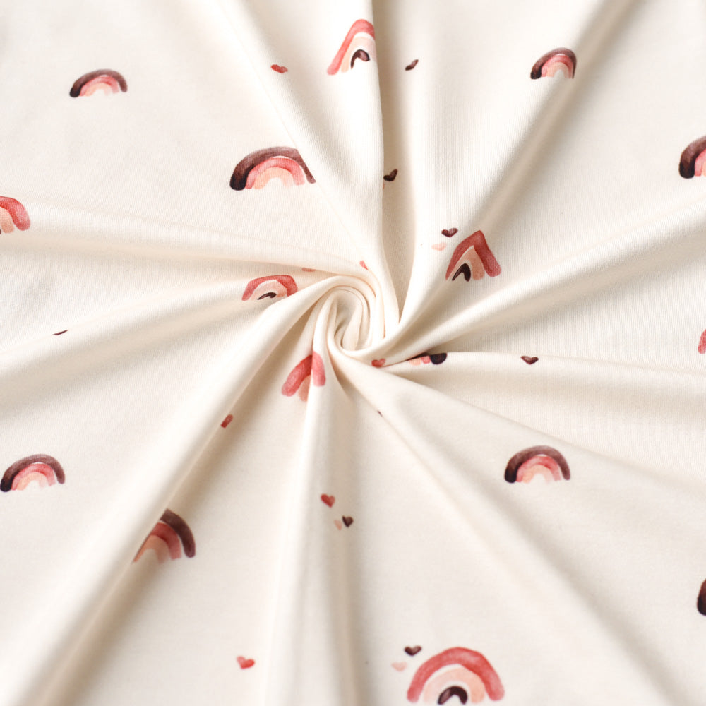 Regenbogentraum Rosa | Jersey & French Terry (BIO)