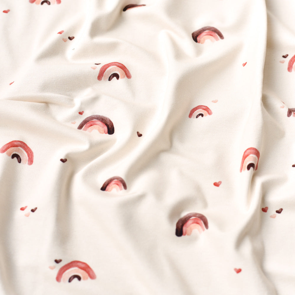 Regenbogentraum Rosa | Jersey & French Terry (BIO)