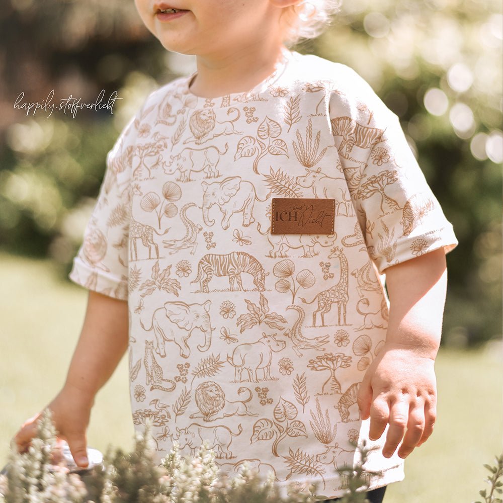 Safarimania hell  | Jersey & French Terry (BIO)