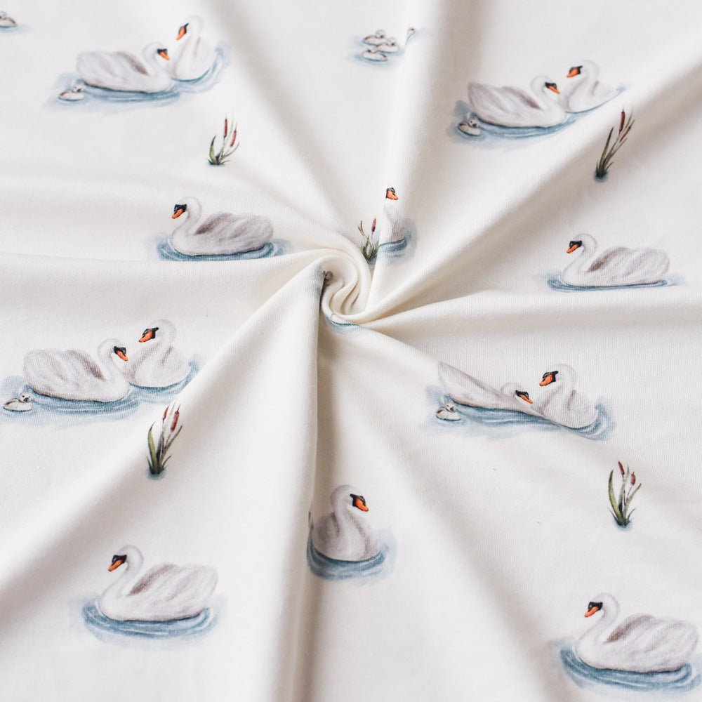 Odette von Schwan hell | Jersey & French Terry (BIO)