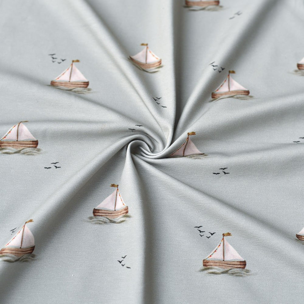 Segel los dunkel (Boot) | Jersey & French Terry (BIO)