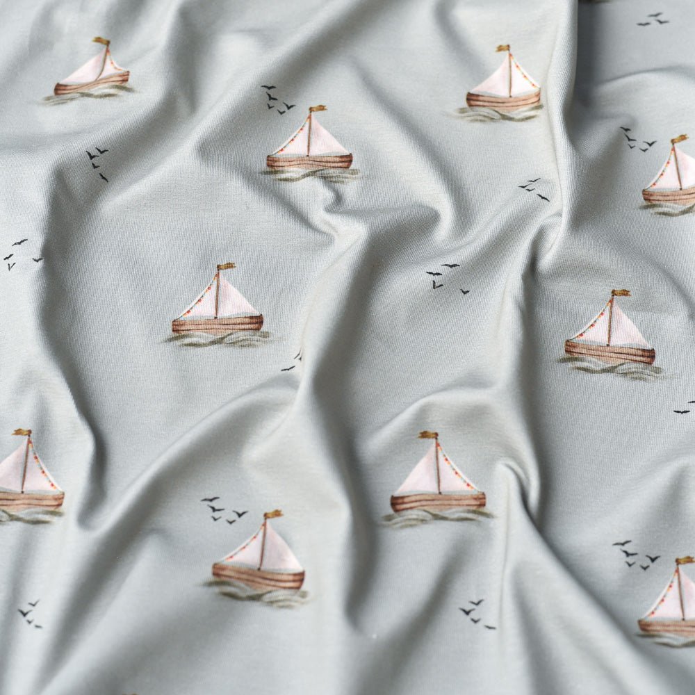 Segel los dunkel (Boot) | Jersey & French Terry (BIO)