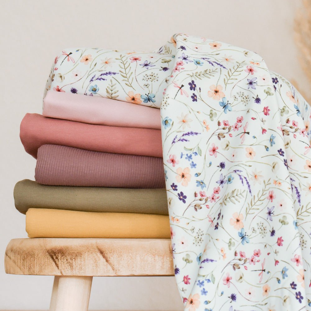 Blütenbunt | Jersey & French Terry (BIO)