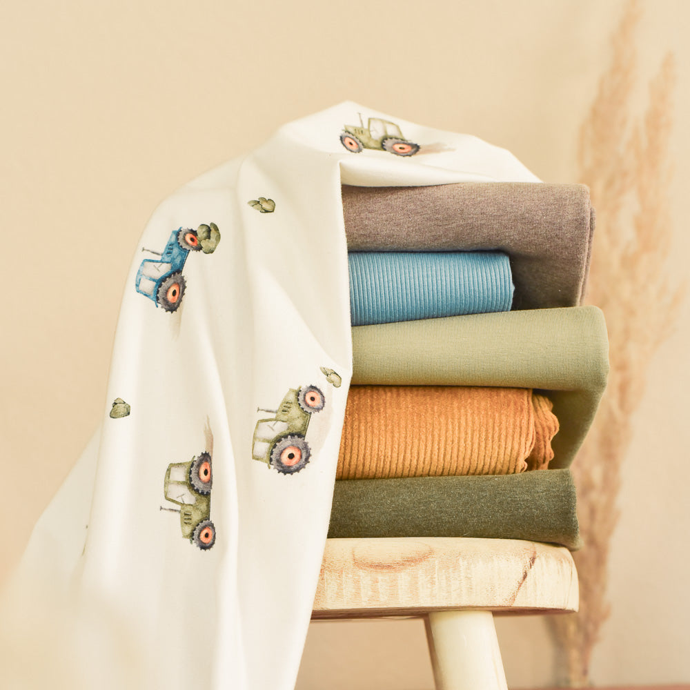 Erntezeit hell (Traktor) | Jersey  &  French Terry (BIO)