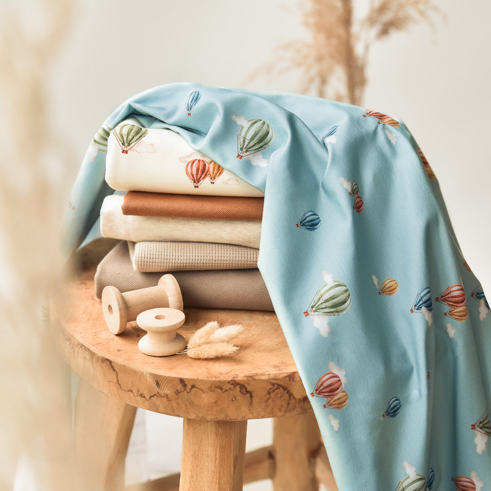 Höhenflug dunkel (Heißluftballon) | Jersey & French Terry (BIO)