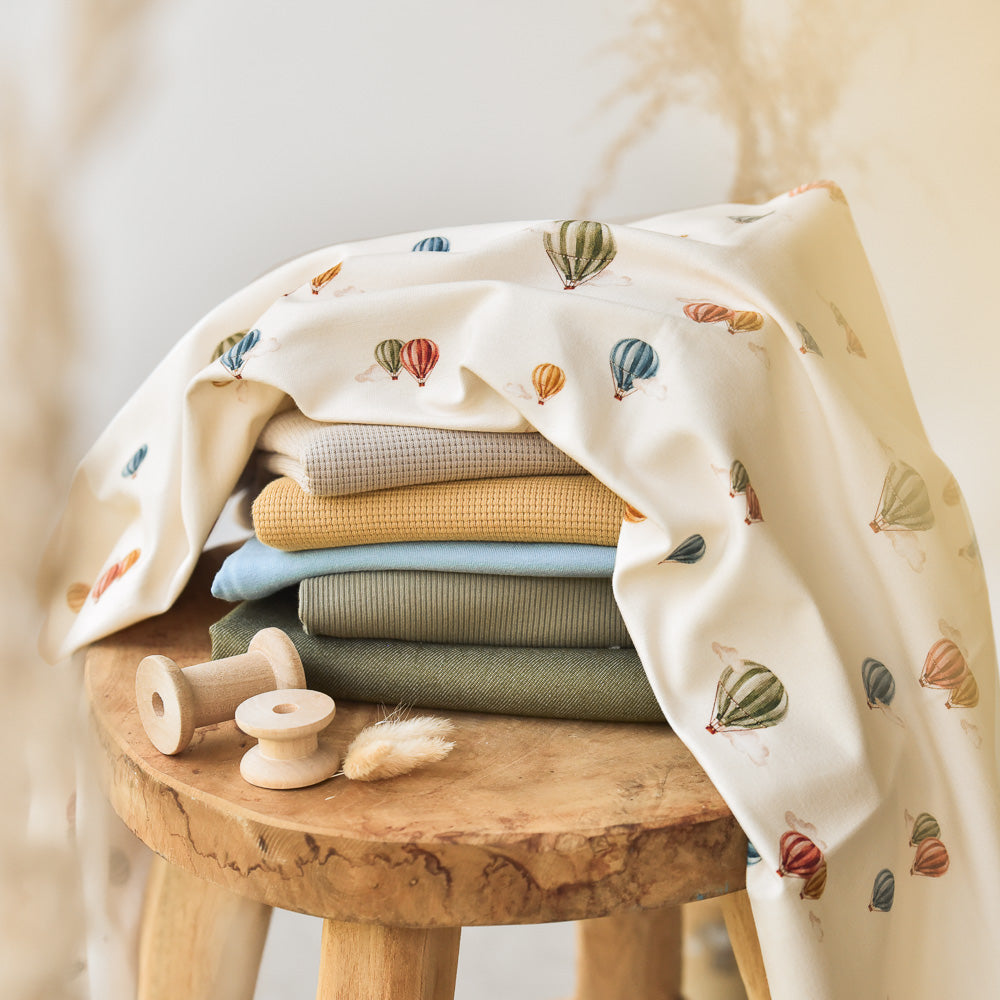 Höhenflug hell (Heißluftballon) | Jersey & French Terry (BIO)