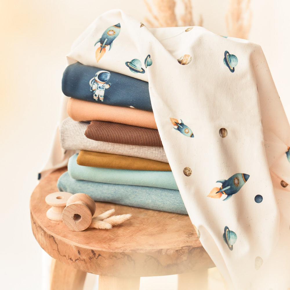 Milchstraße hell | Jersey & French Terry (BIO)