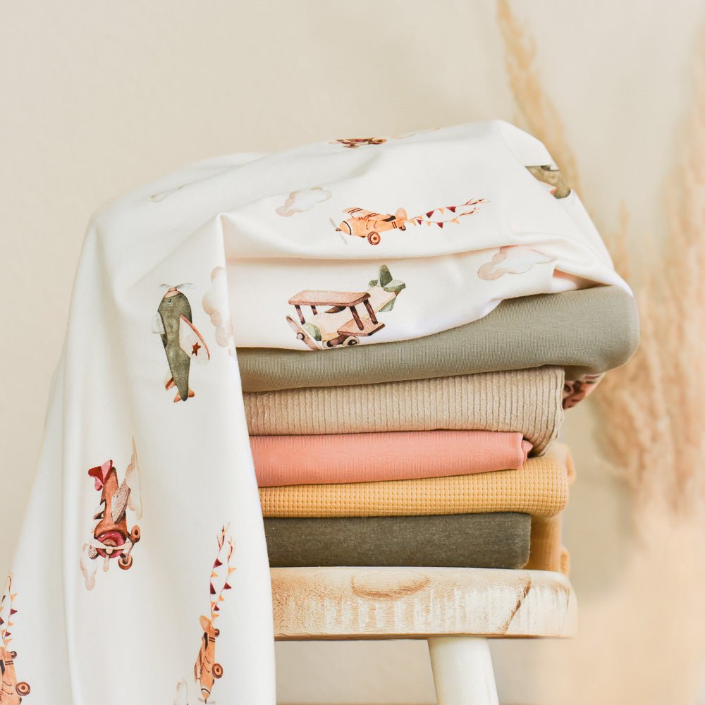 Überflieger hell (Flugzeug) | Jersey & French Terry (BIO)