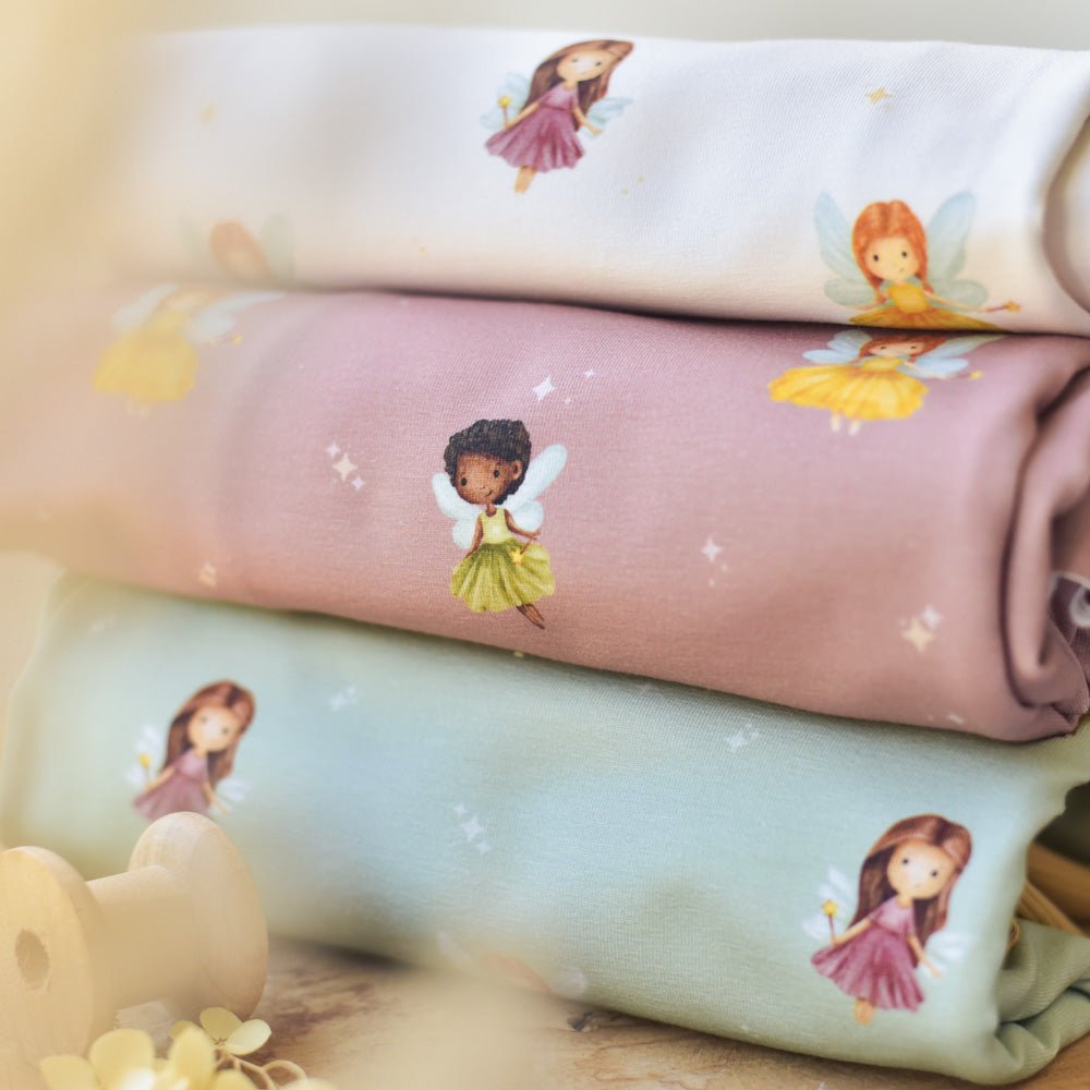 Jersey & French Terry (BIO) | Wunschfunkeln hell (Fee)