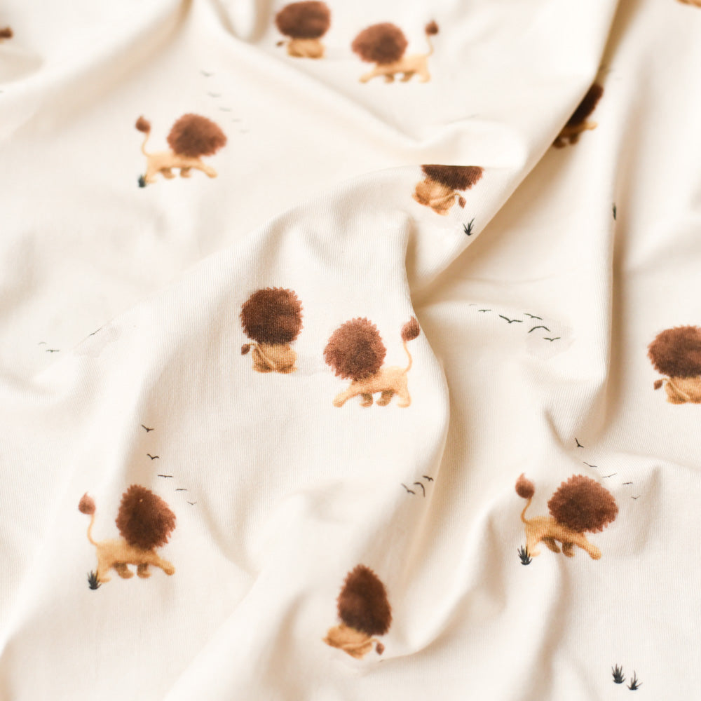 Theo der Tapsige hell (Löwe) | Jersey & French Terry (BIO)