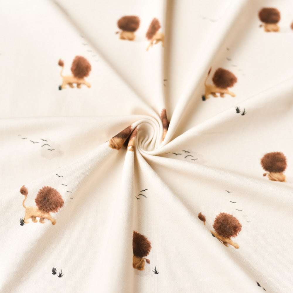 Theo der Tapsige hell (Löwe) | Jersey & French Terry (BIO)