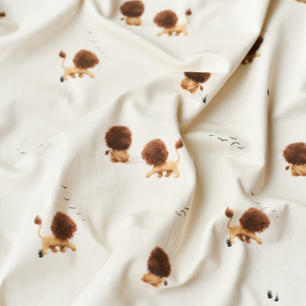 Theo der Tapsige hell (Löwe) | Jersey & French Terry (BIO)