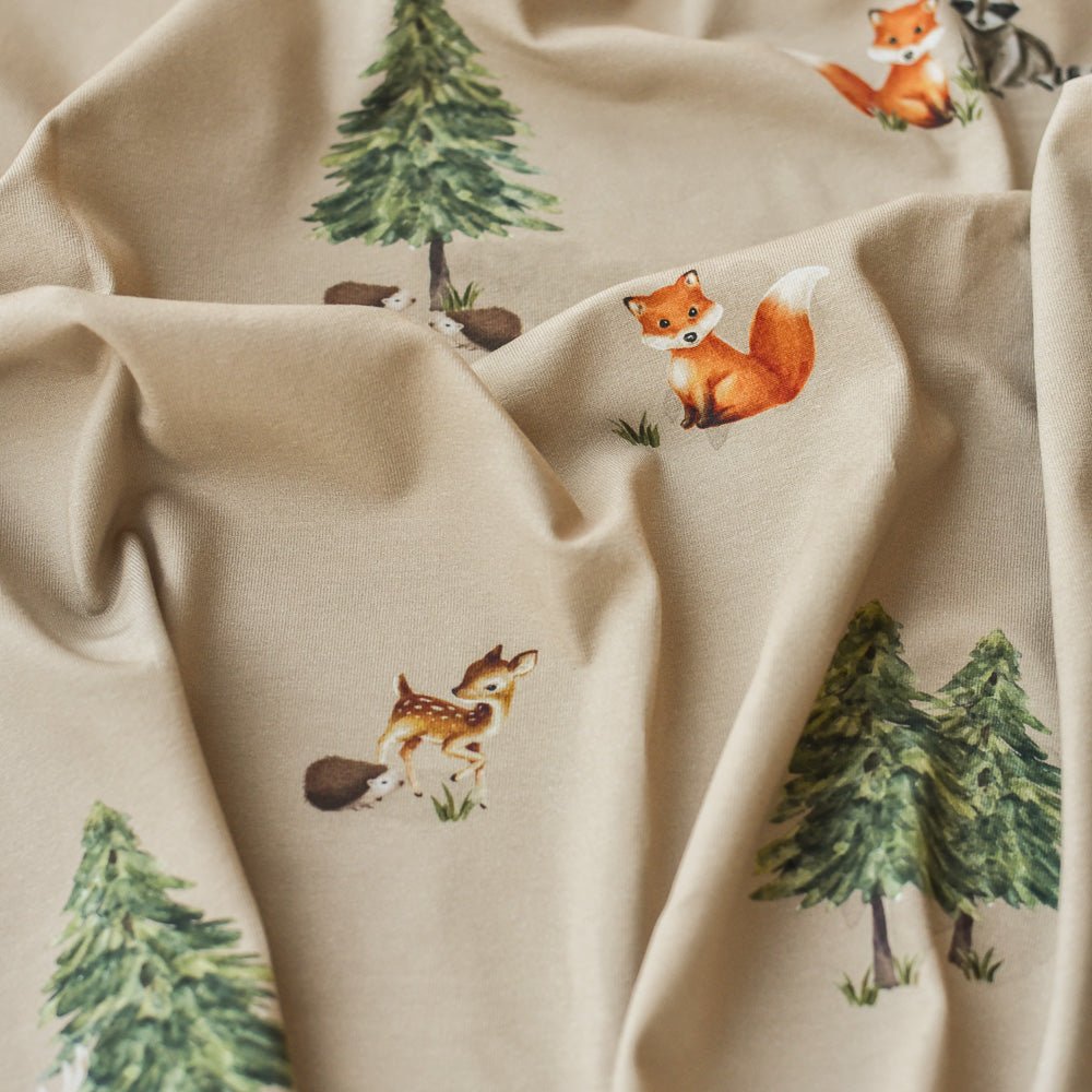 Tief im Wald dunkel | Jersey & French Terry (BIO)