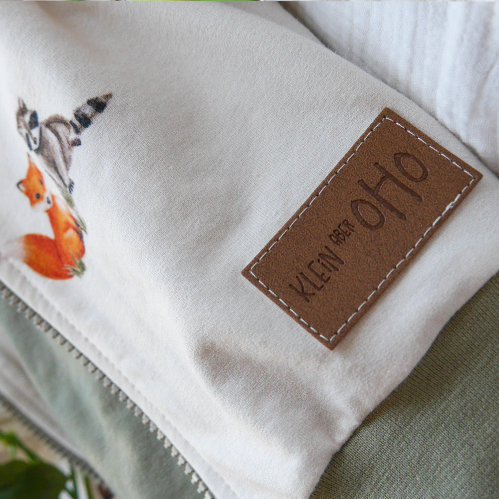 Veganes Kunstlederlabel | Klein aber Oho