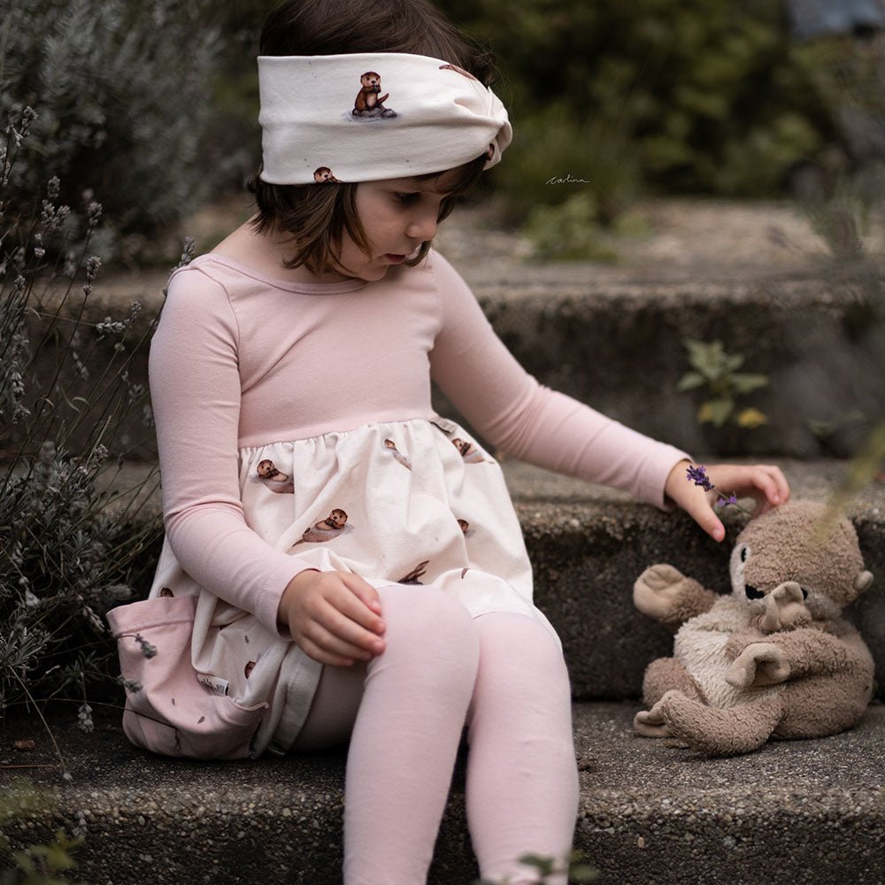 Fips der Vielfraß hell (Otter) | Jersey & French Terry (BIO)