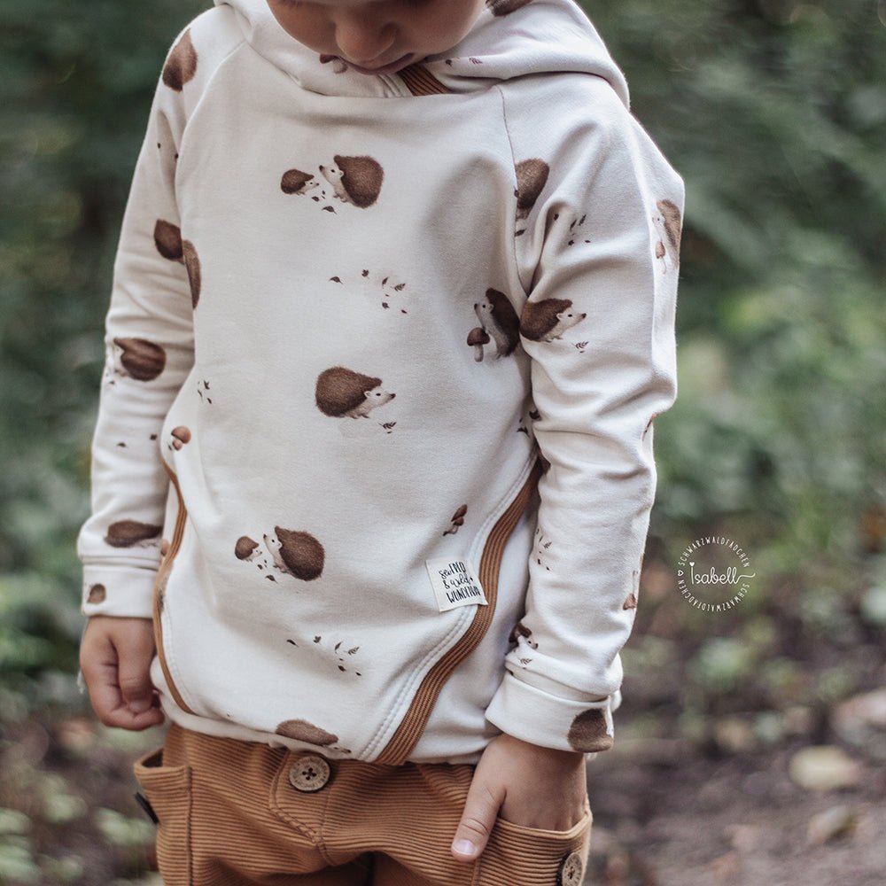 Spiky der Stachlige hell (Igel) | Jersey & French Terry (BIO)