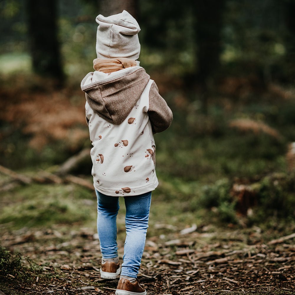 Spiky der Stachlige hell (Igel) | Jersey & French Terry (BIO)