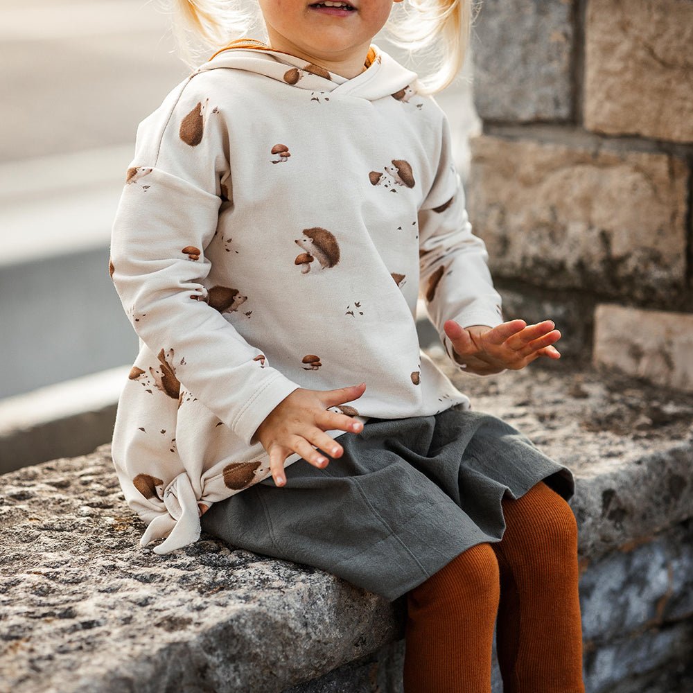 Spiky der Stachlige hell (Igel) | Jersey & French Terry (BIO)