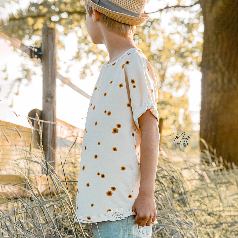 Sunny Sunflowers | Jersey & French Terry (BIO)