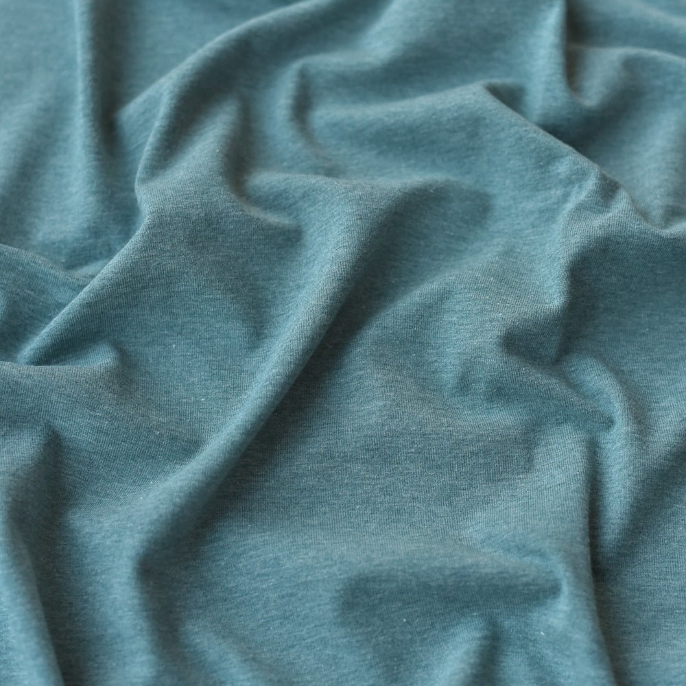 French Terry | Rauchblau meliert