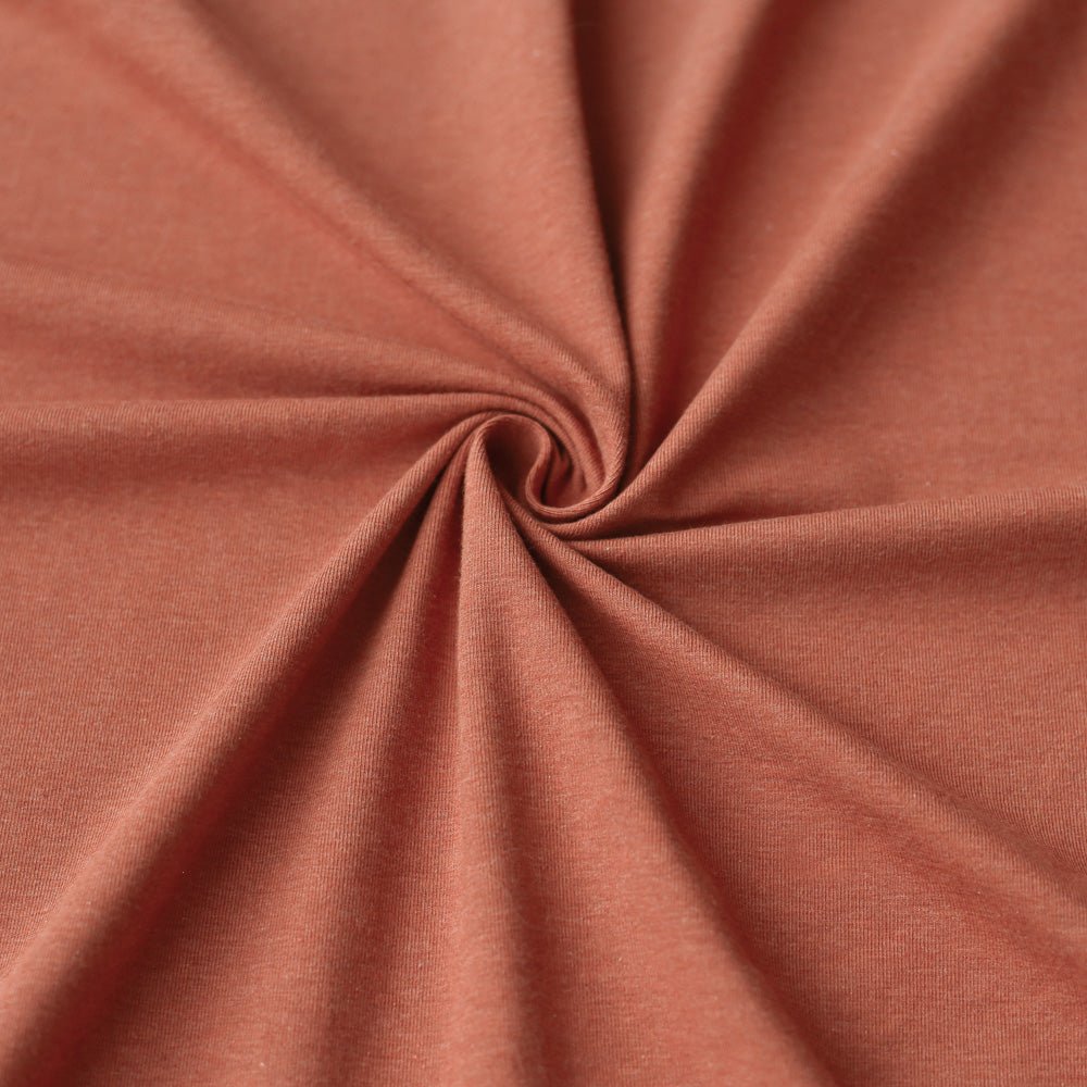 French Terry | Terracotta meliert