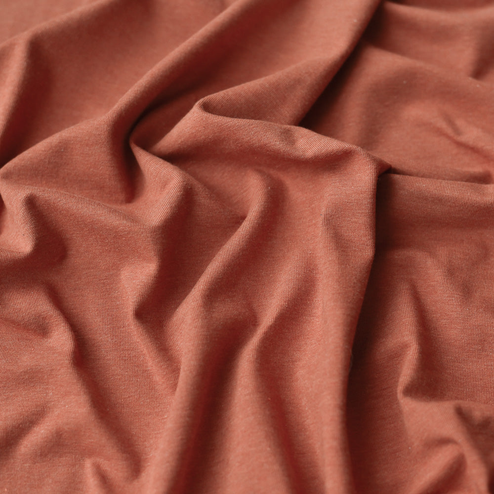 French Terry | Terracotta meliert