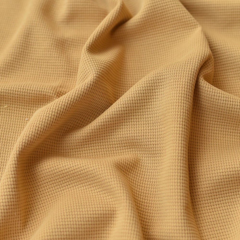 Waffeljersey | Senf