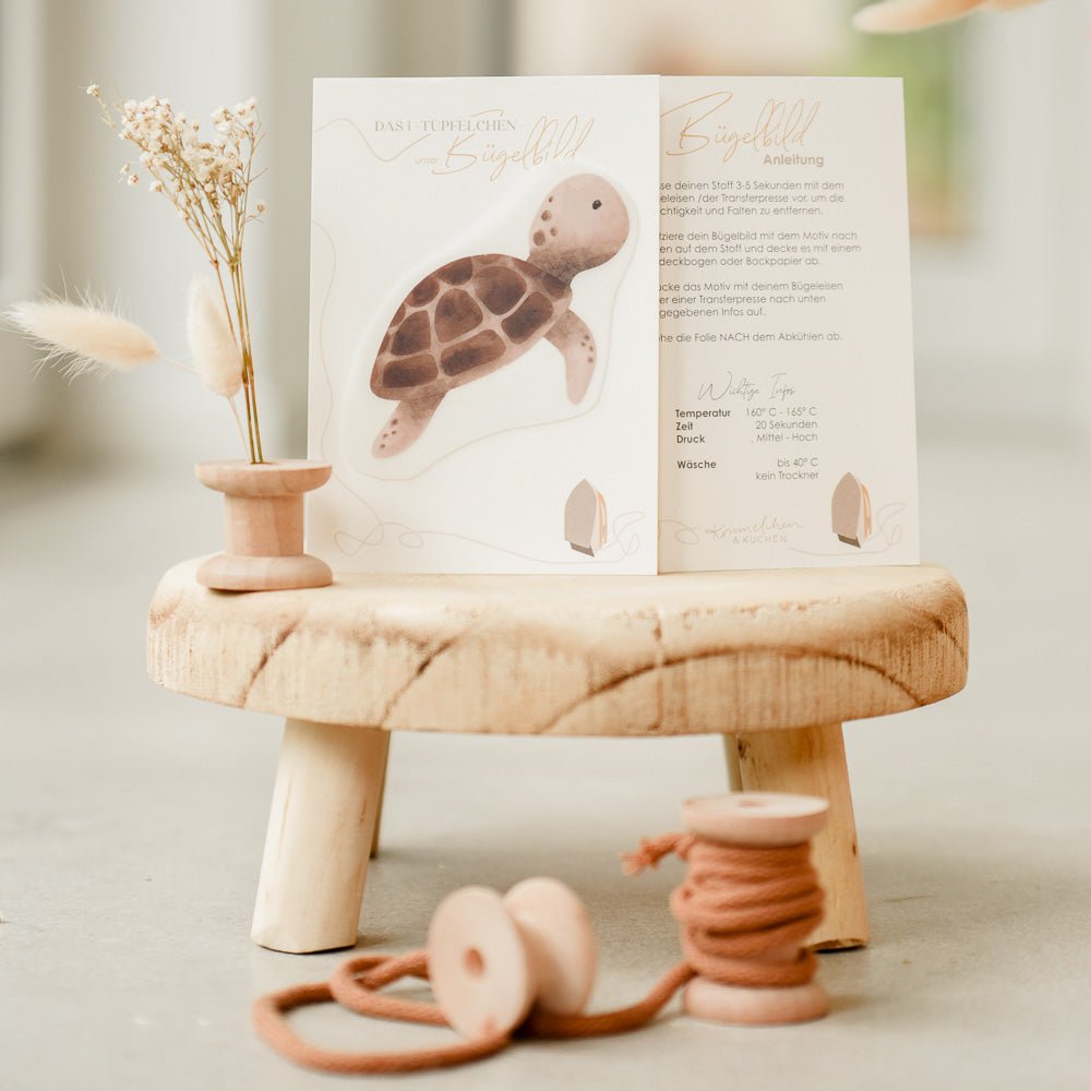 Bügelbild | Mara (Schildkröte)