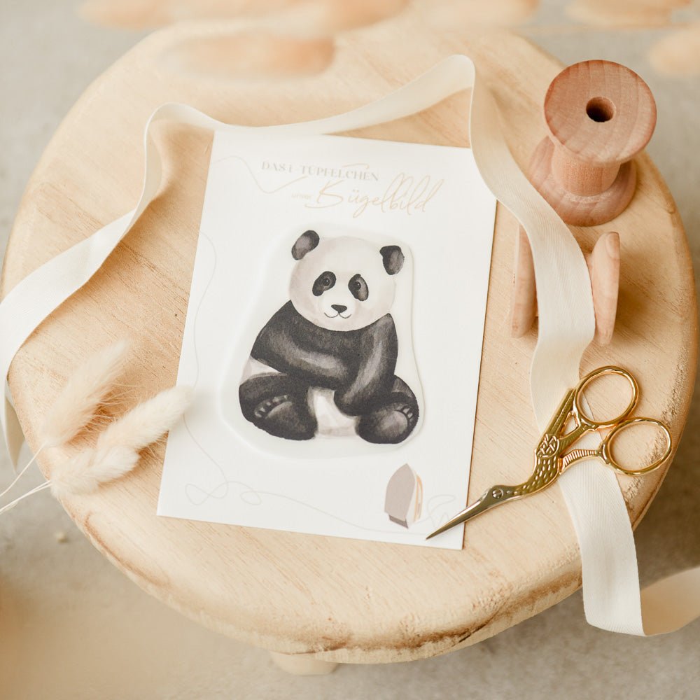 Bügelbild | Gisela ( Panda)