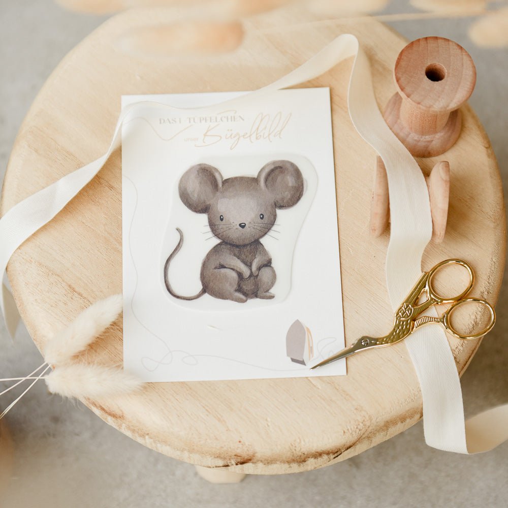 Bügelbild | Mika (Maus)