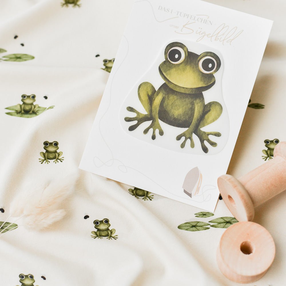 Bügelbild | Quentin (Frosch)