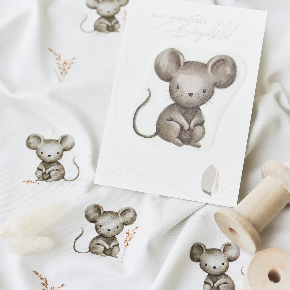 Bügelbild | Mika (Maus)