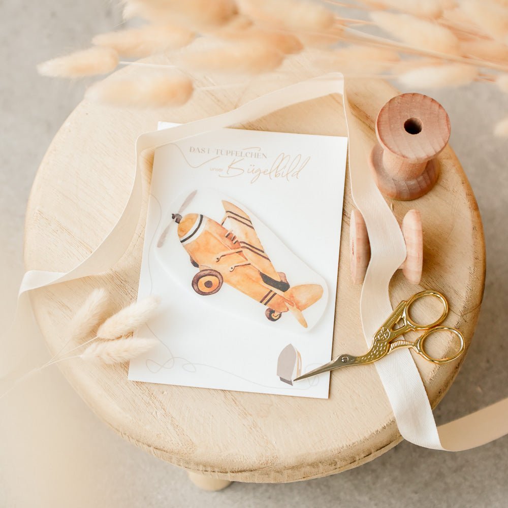 Bügelbild | Überflieger (Flugzeug)