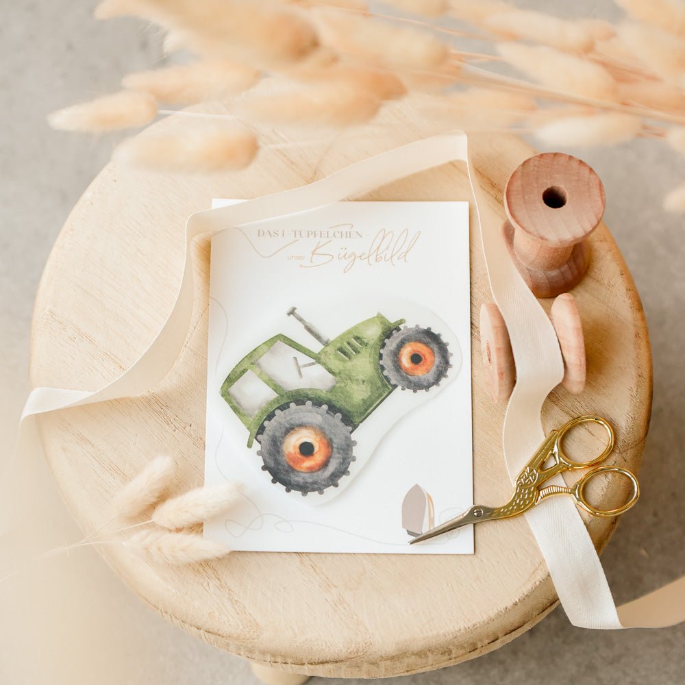 Bügelbild | Erntezeit (Traktor)