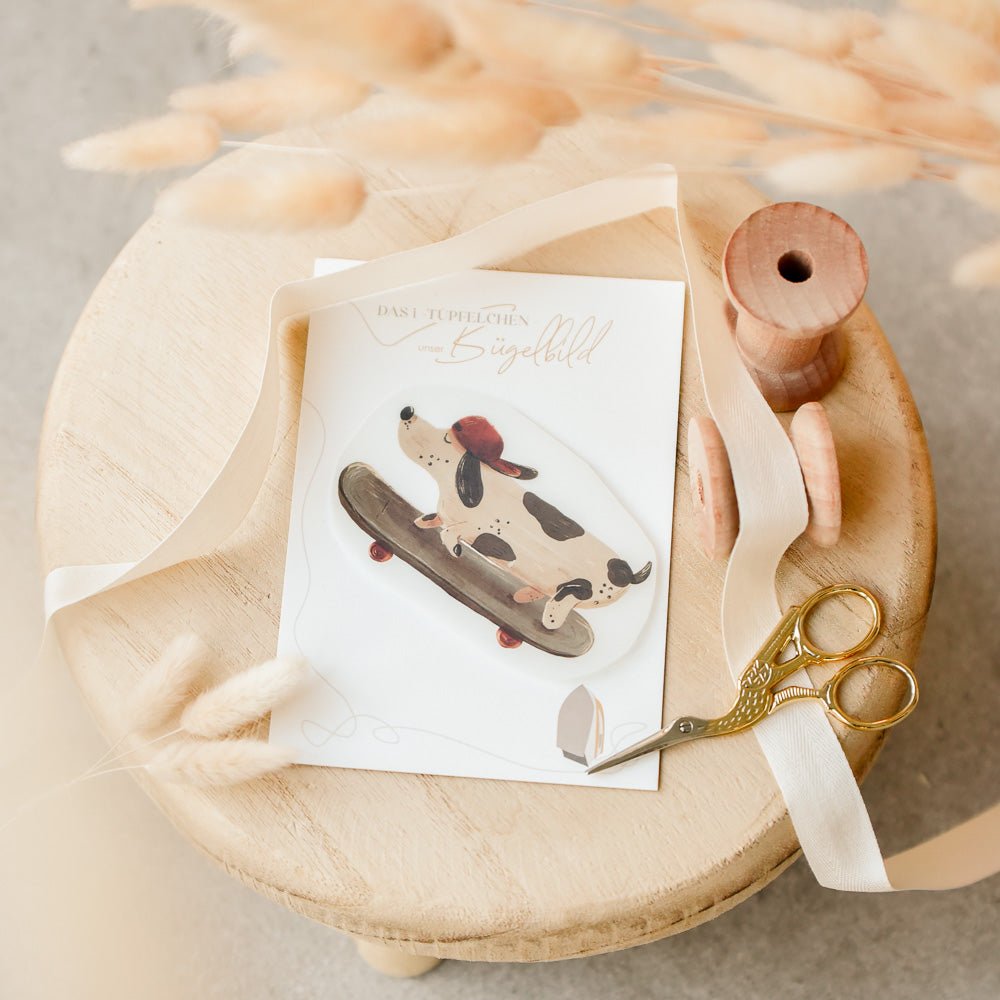 Bügelbild | Oskar (Hund)