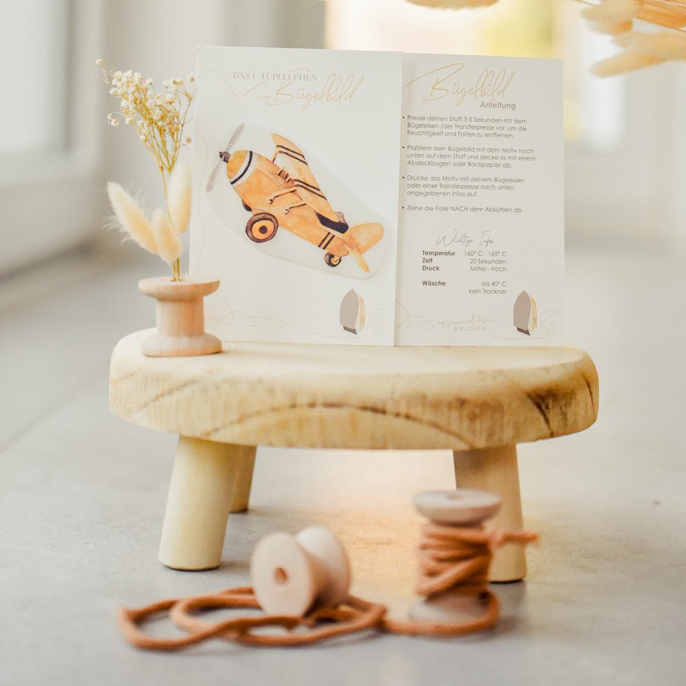 Bügelbild | Überflieger (Flugzeug)